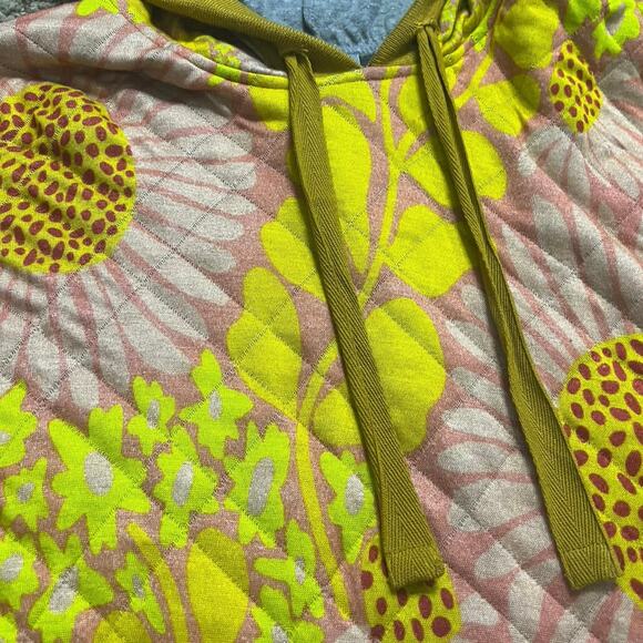 🌼 HP 🌼 Conditions Apply x Anthro | Leera Hoodie | Yellow Floral Motif | XL | HTF - Picture 9 of 10